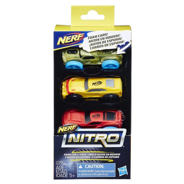 pack Набор из трех машинок Nerf Nitro 7 (E1235)