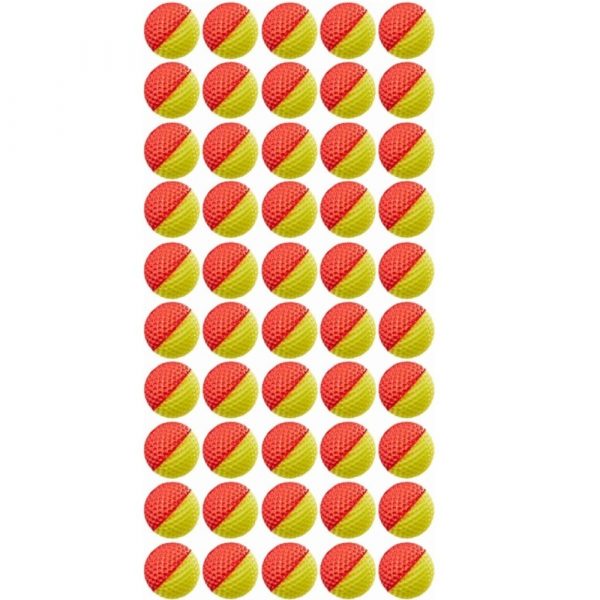 Nerf Rival, 50 красно-желтых шариков (C3907)