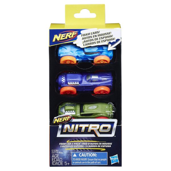 pack Набор из трех машинок Nerf Nitro 8 (E1236)