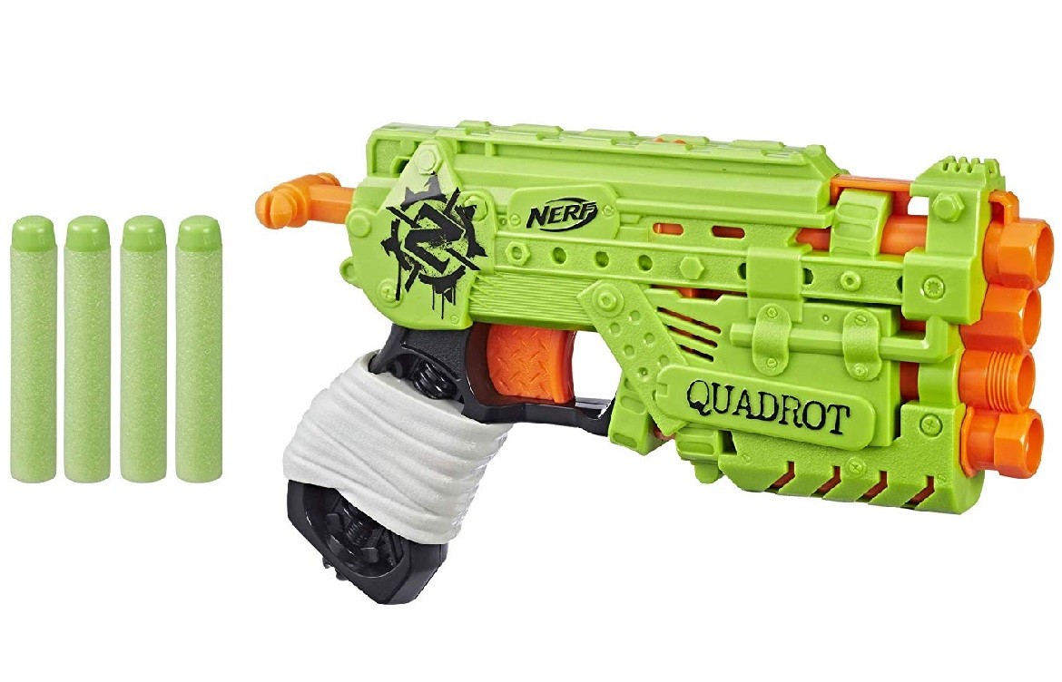 Бластер пистолет Nerf Zombie Strike Quadrot