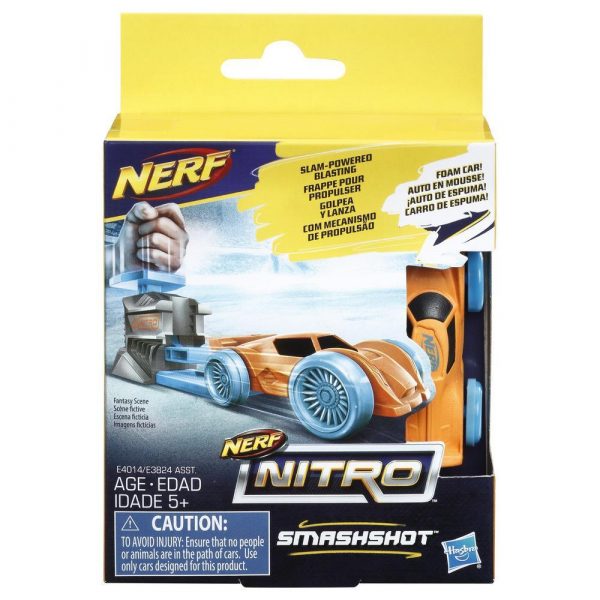 box Nerf Nitro SmachShot с оранжевой машинкой (E4014)