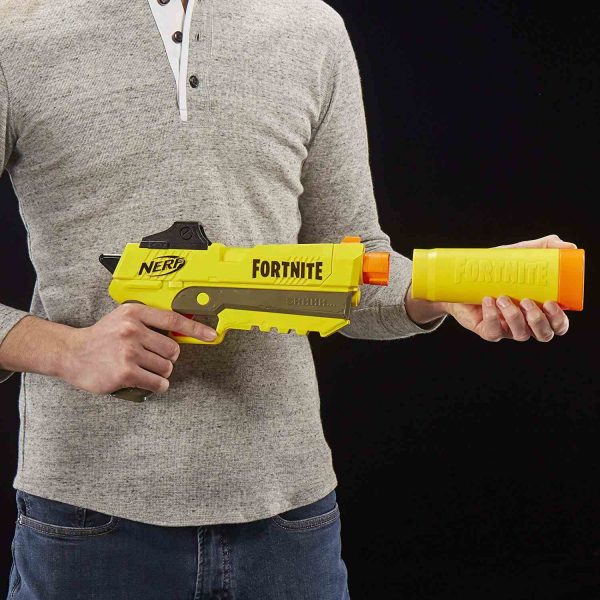 Пистолет Nerf Fortnite SP-L желтый (E6717)