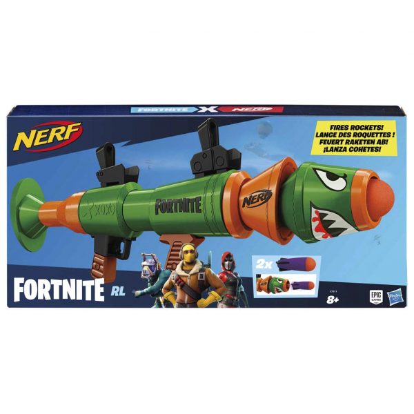 Nerf Fortnite RL с 2 ракетами (E7511) box