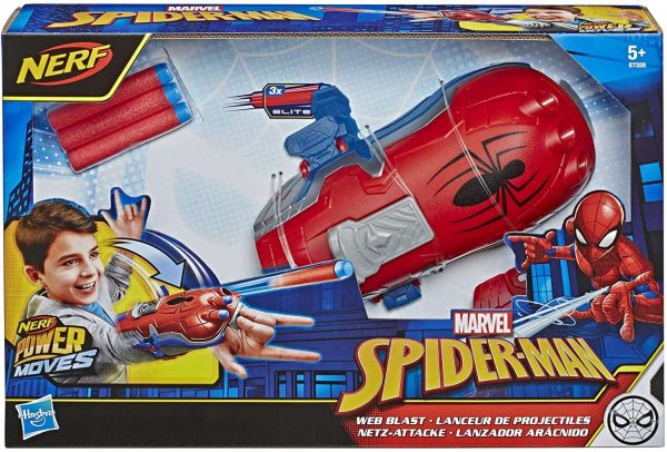 Nerf Marvel Spider-Man Web Blast (E7328) box