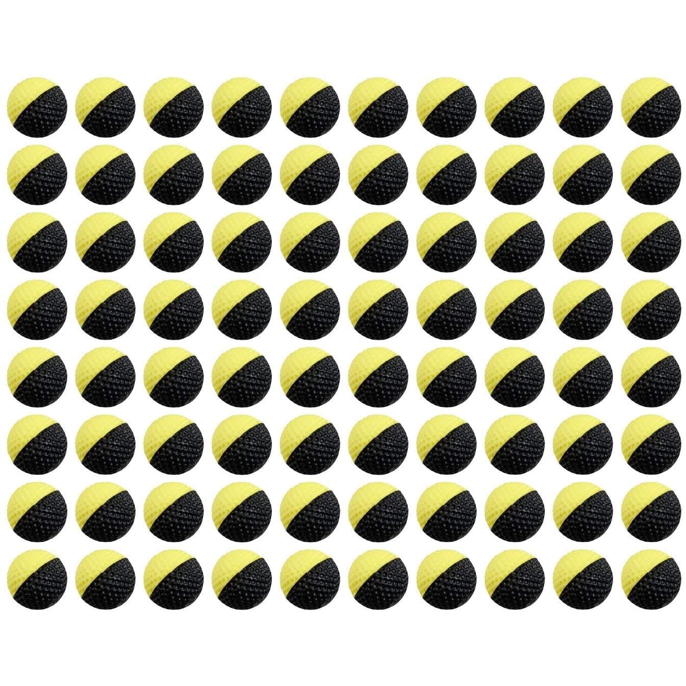 Nerf Rival, 80 черно желтых шариков (E4101)