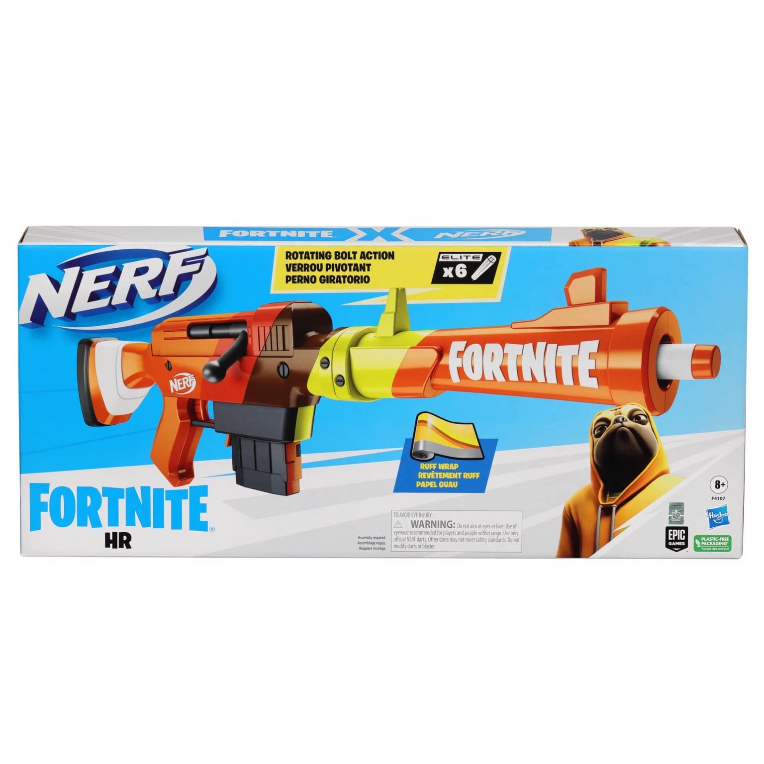 Бластер Nerf Fortnite HR (F4107) | Нерф Фортнайт