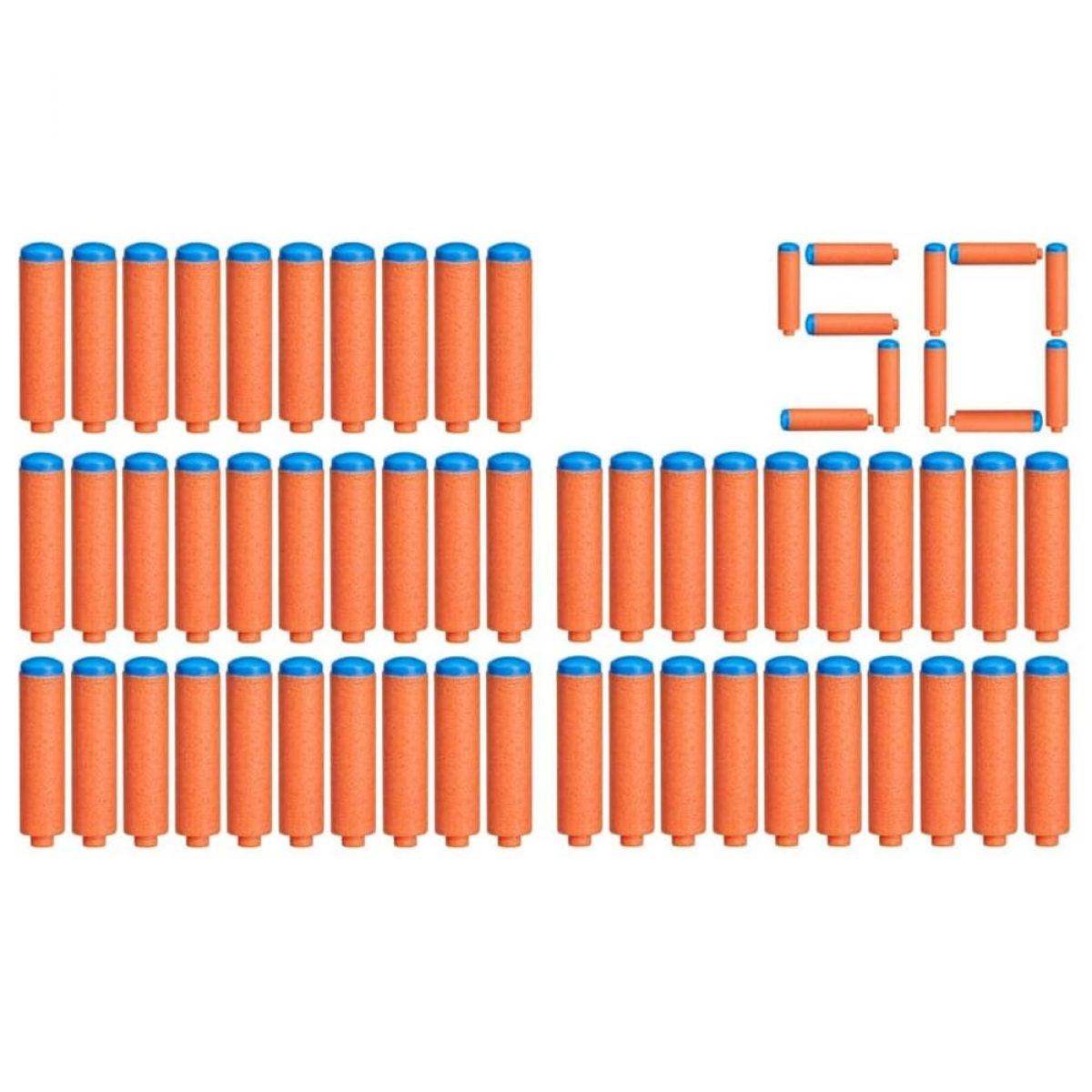 Набор стрел Nerf N1 для бластеров N Series, 50 шт (F8639) - NERF